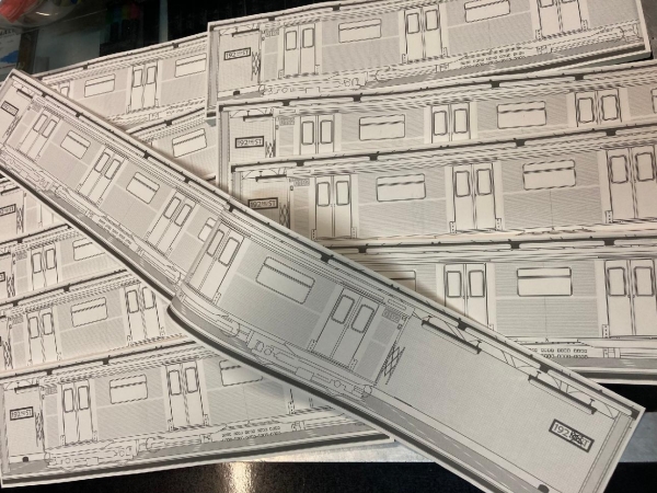 New York Subway - Sketch Paper